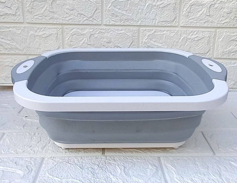 Складной корзина, доска 2в1