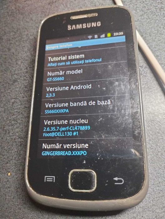 Samsung Galaxy Gio GT-S5660 pentru vorbit sau colectionari