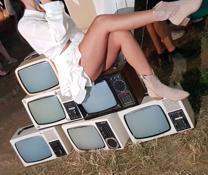 Eveniment RetroHost Retro-Tech Events Vintage Oldies TV Setup 80s 90s Video LAN Party Gaming Jocuri Z80 HC85 Hc90 Hc91+ HC2000 Nostalgic Gaming 1980s