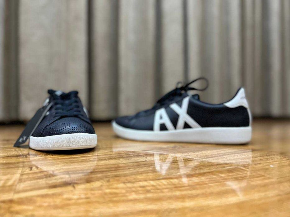 Armani Exchange мужские кожаные кроссовки РАЗМЕР 44