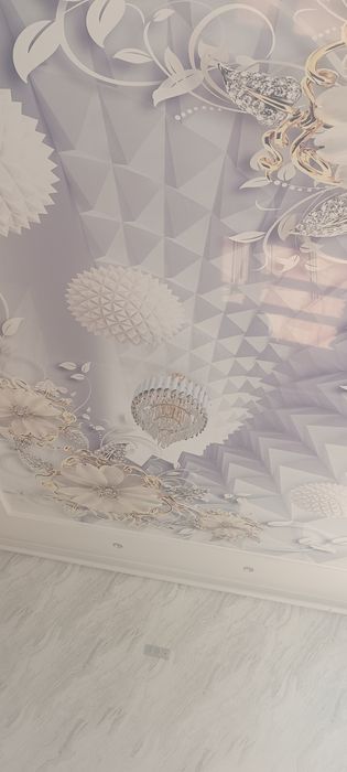 Малярный работы потолки