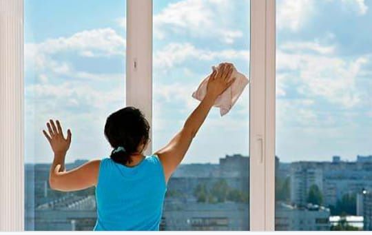 Мойко окон квартирах домах