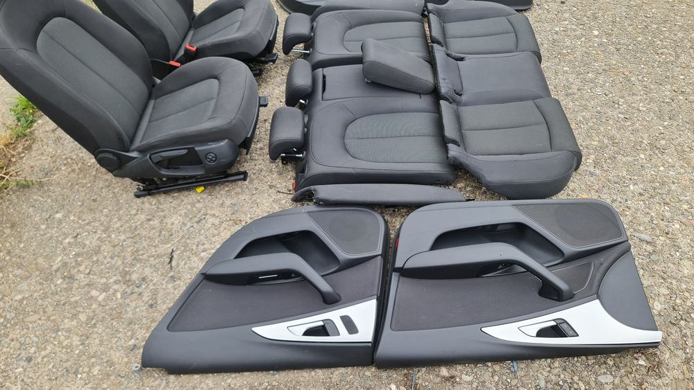 Interior textil scaun bancheta usa tapiserie Audi A6 4G C7 europa