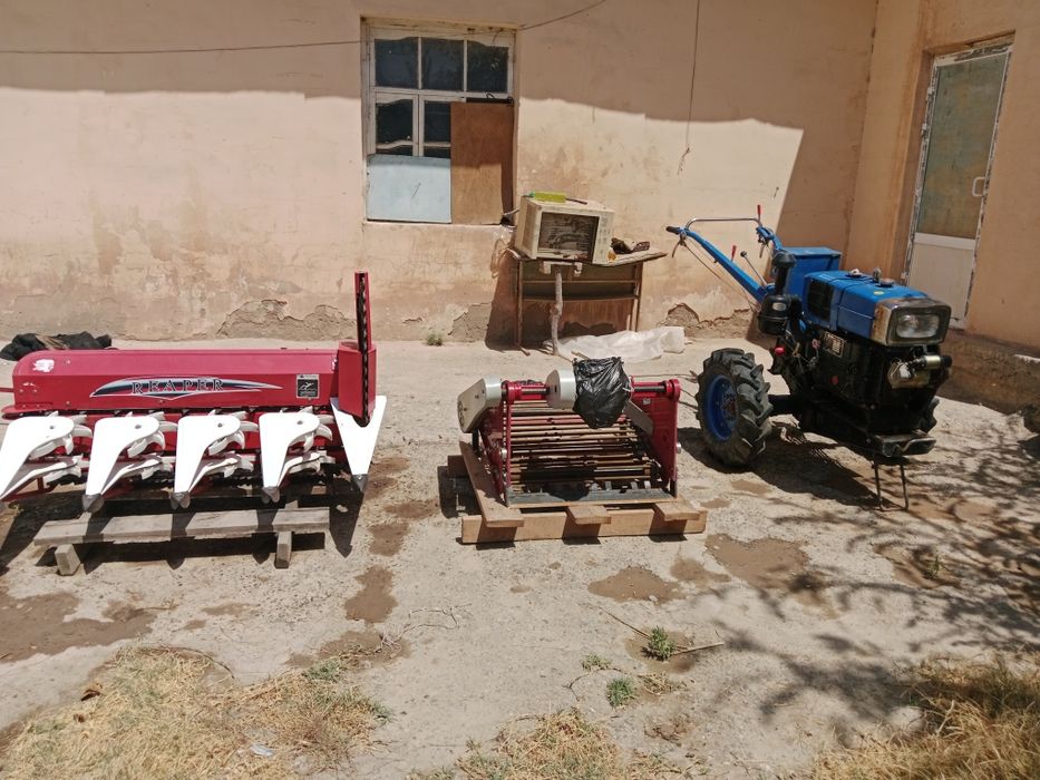 Дезил маторли мотакултеватор ва жатка , картошка капатил мосламаси бор