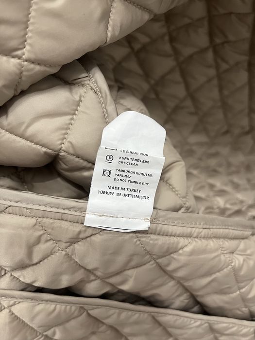 Стеганое пальто