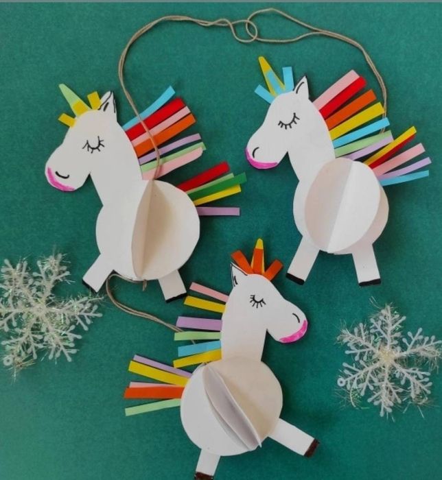 Бумажные игрушки животные