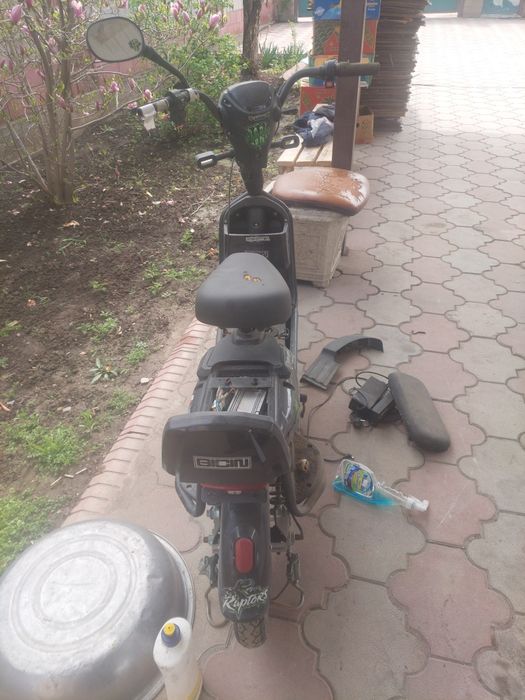 веломопед скутер