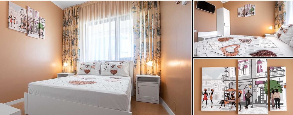 Apartament 3 camere, la mare in Neptun, cazare regim hotelier.