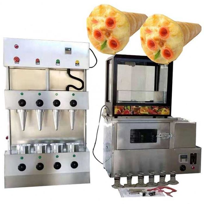 Професионална машина за пица в конус (Pizza Cone Machine)