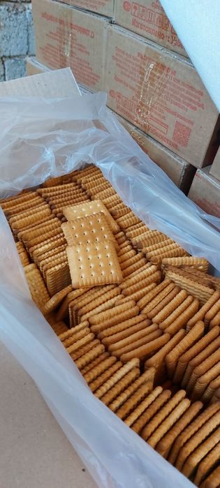 Печение ишлаб чикариш галетний сахарний ургатамиз линияда зур рецепт