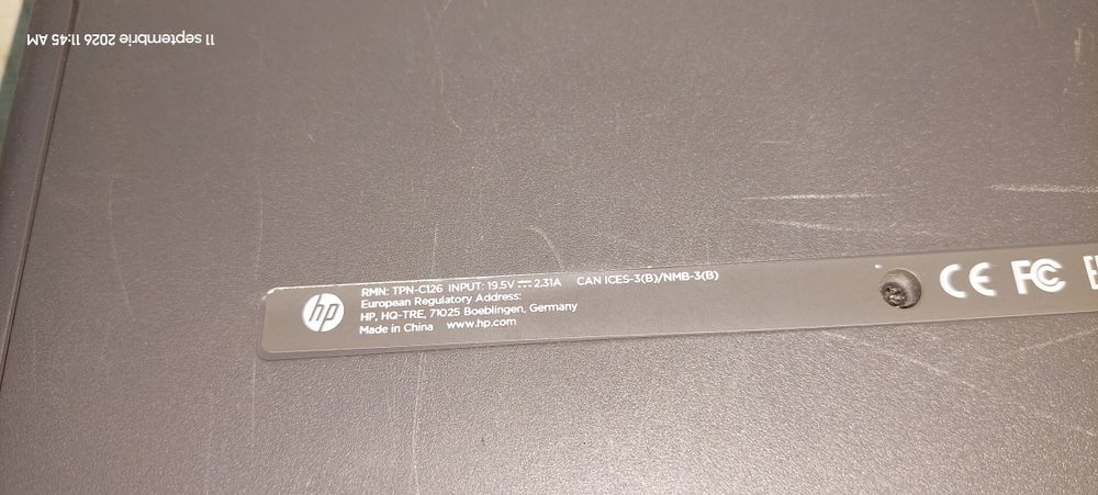 Laptop HP 15 – AMD E2-7110, 4GB RAM, HDD, Windows 10 Pro