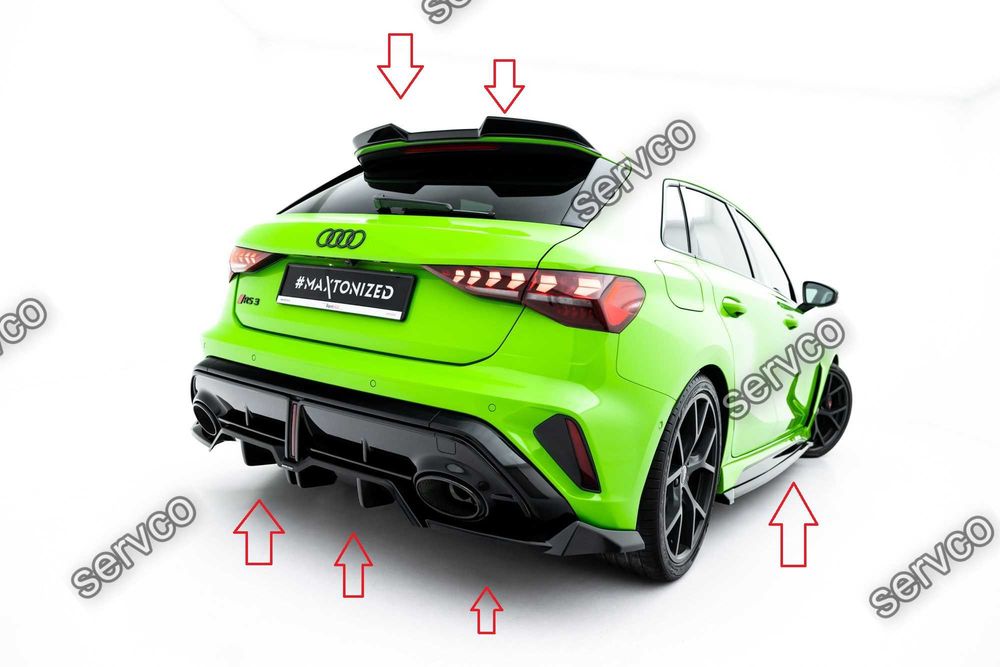 Pachet Body kit tuning Audi RS3 Sportback 8Y 2024- v17 - Maxton Design