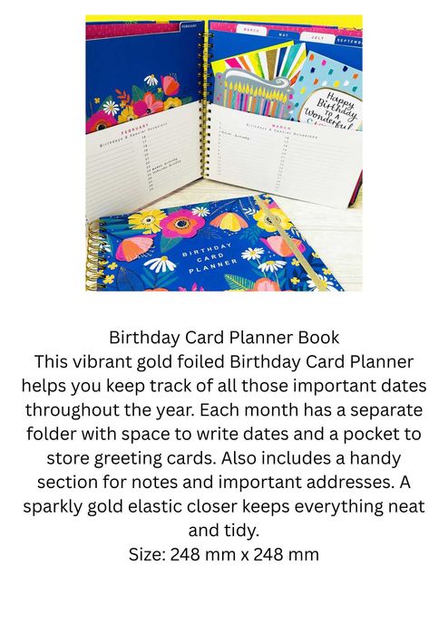 Планер - книга за картички