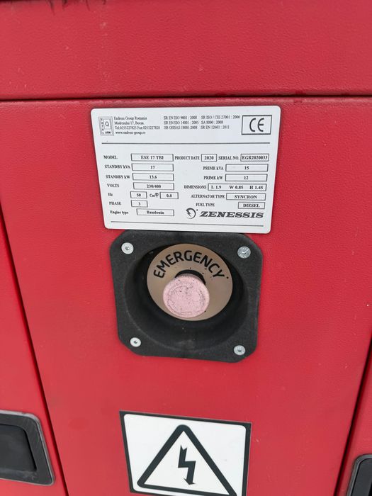 Generator trifazat 17kVA Badouin