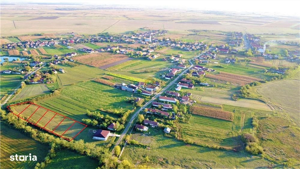 Teren intravilan 750 mp | Plata 12 rate | Aproape de Satu Mare