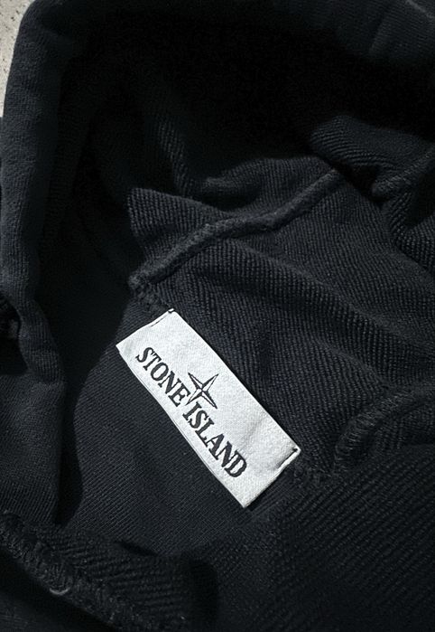 Stone Island Logo-Patch Hoodie  мъжки суичър оригинал