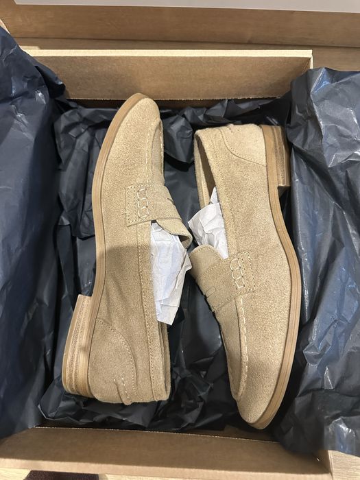 Бежови мокасини Bianki