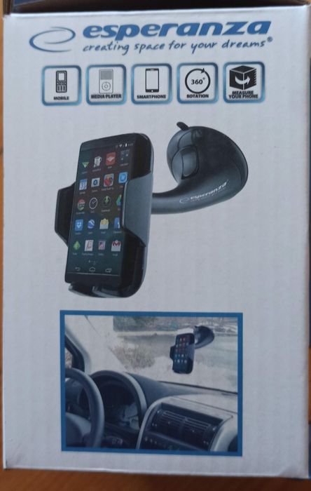 (0лв доставка) Стойка за телефон за кола