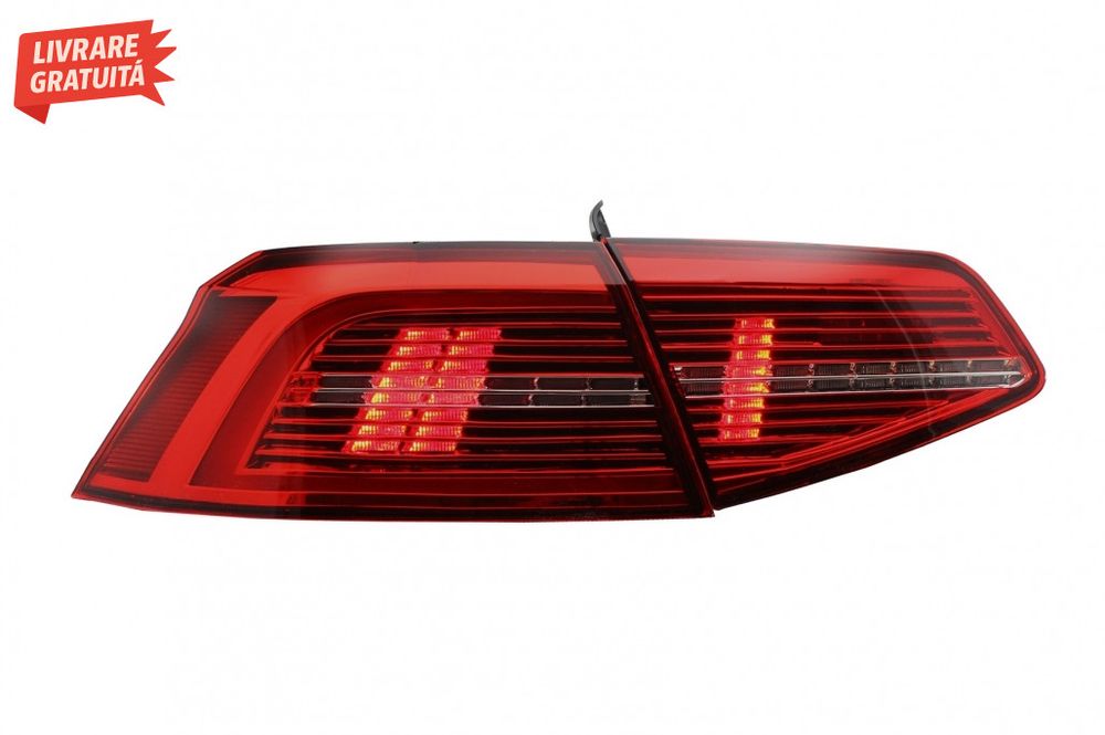 Stopuri LED VW Passat B8 3G (2015-2019) Sedan Matrix R line cu semnal