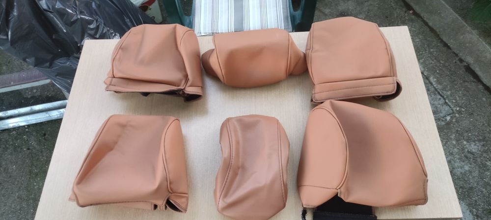 Комплект кожени калъфи за седалки и стелки за Hyundai Tucson 2017