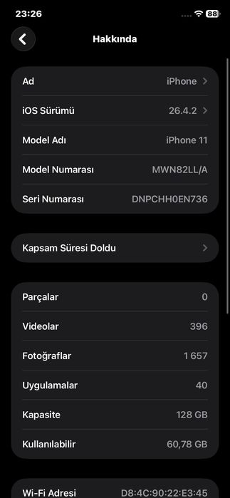 İphone 11 128 lla