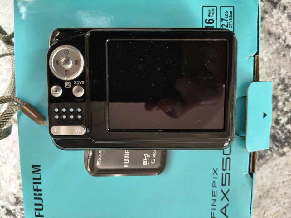 Aparat foto digital Fujifilm FinePix AX550, 16MP, Black