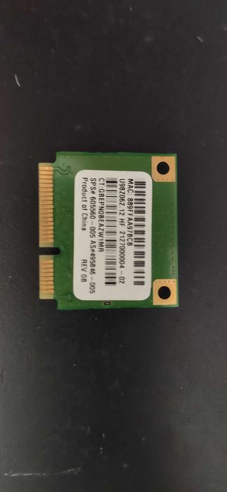 Placa Wireless Laptop Atheros AR5B95