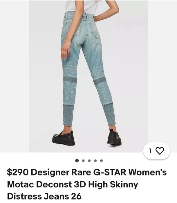 G_star Motac Deconst 3D Highskinny