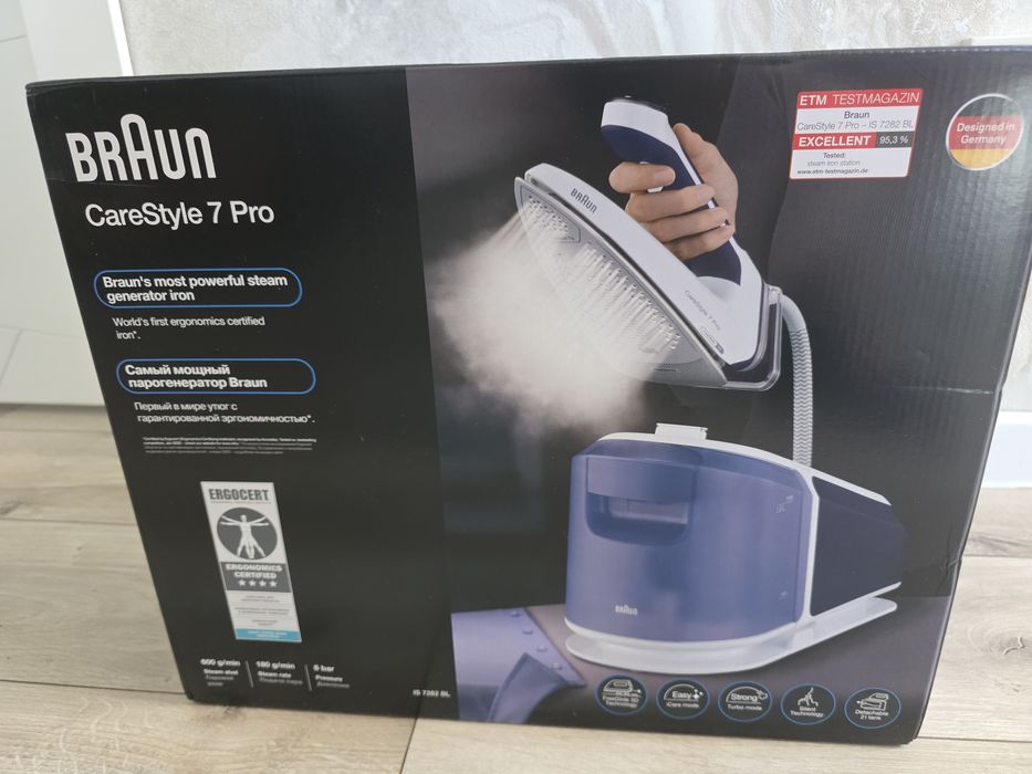 Утюг, Парогенератор Braun