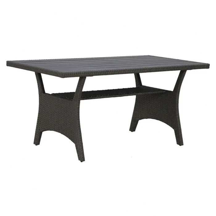 Set mobilier de gradina/terasa canapea/coltar 2 taburete si masa VISTA