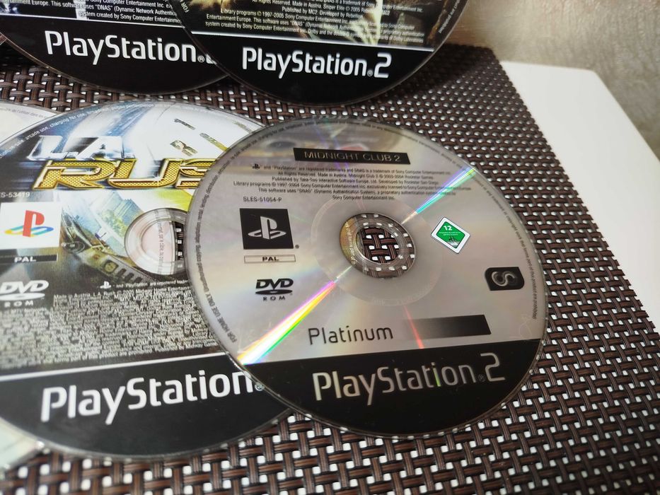 Playstation 2 ps2 диски Оригинальные лотом