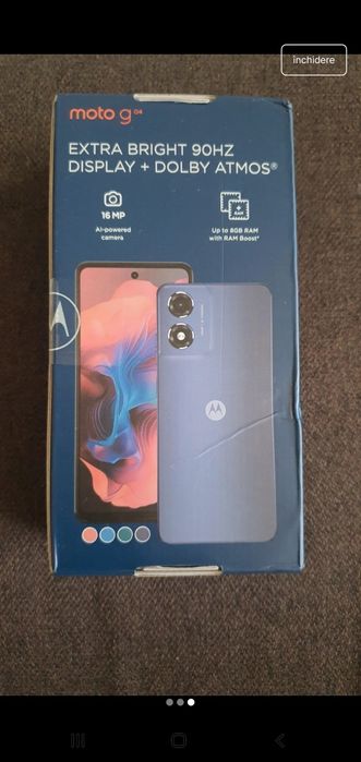Motorola g04 de vanzare