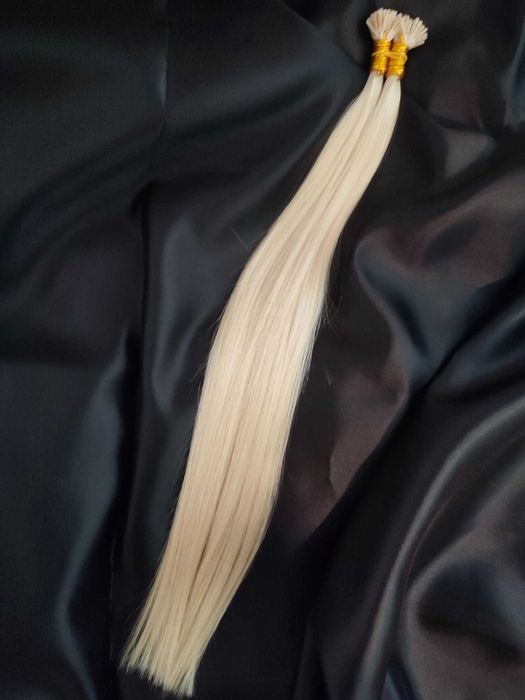 Етествена коса за удължаване/екстеншъни, снопове и кератинови кичури