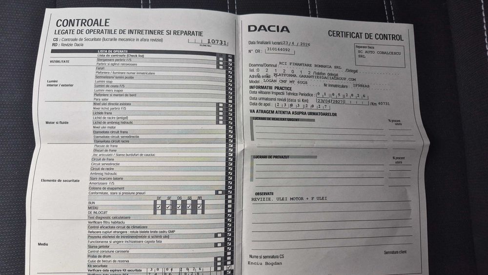 Dacia Logan Journey 16.000km Garantie