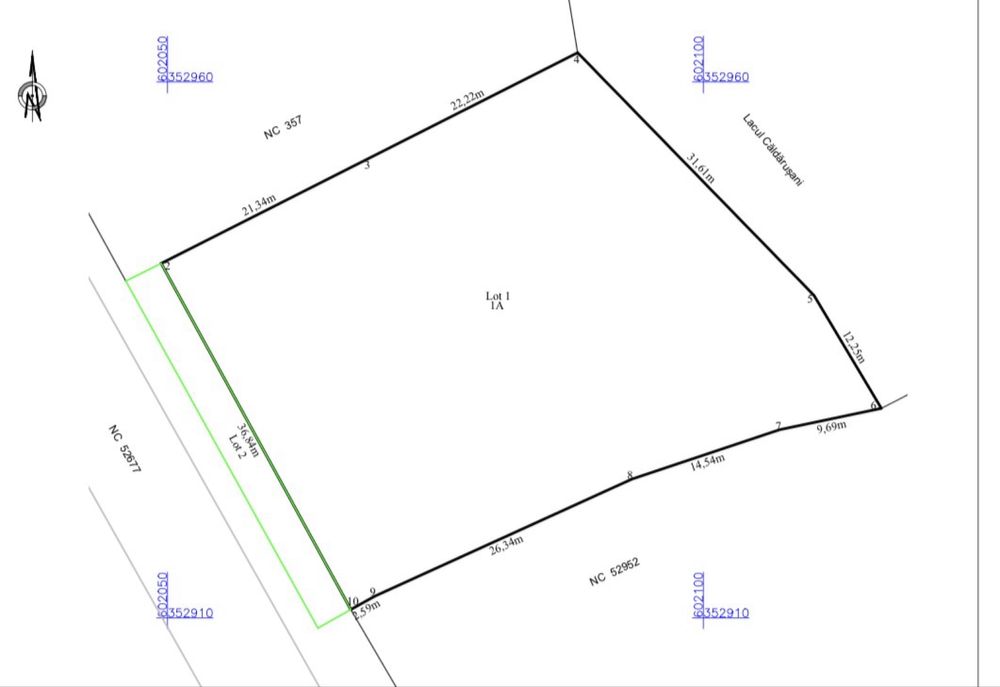 Teren Gradistea lac Caldarusani