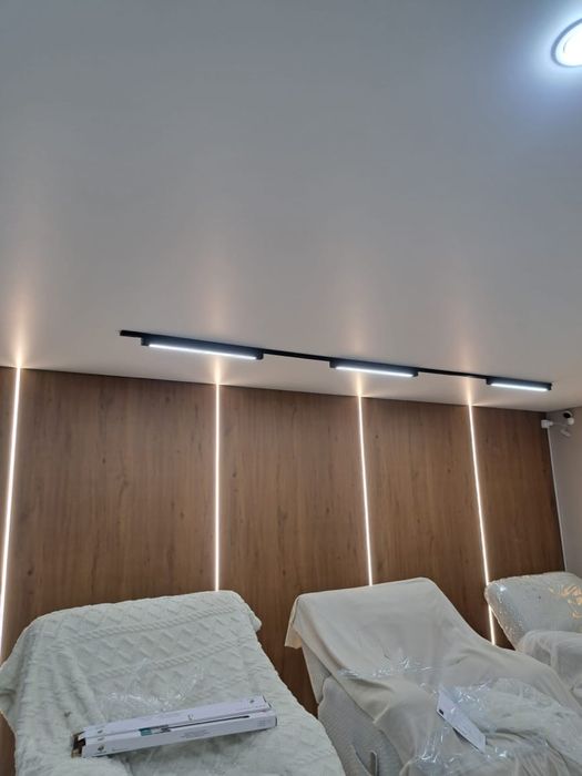 Натяжные потолки от 900 тг