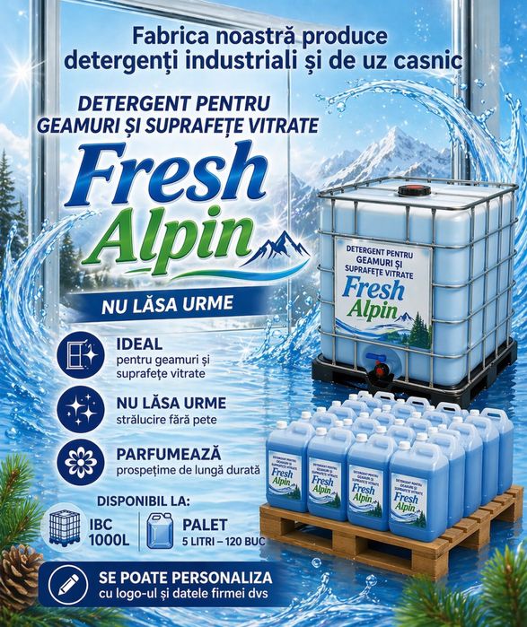 Detergent de spalat Geamuri si suprafete vitrate