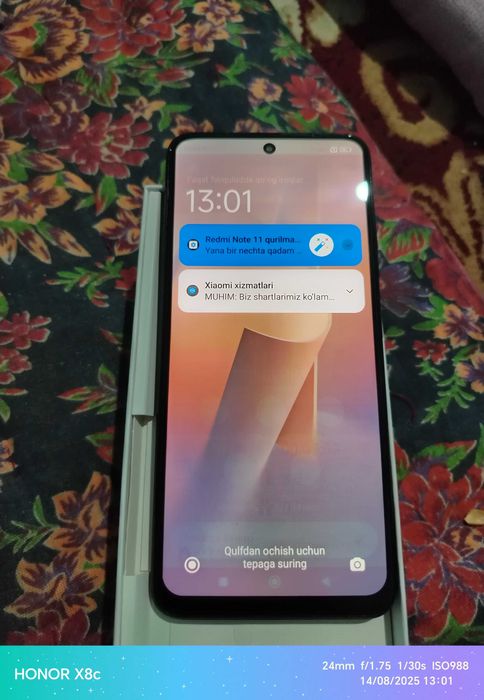 Redmi note 11 2022 yil olingan