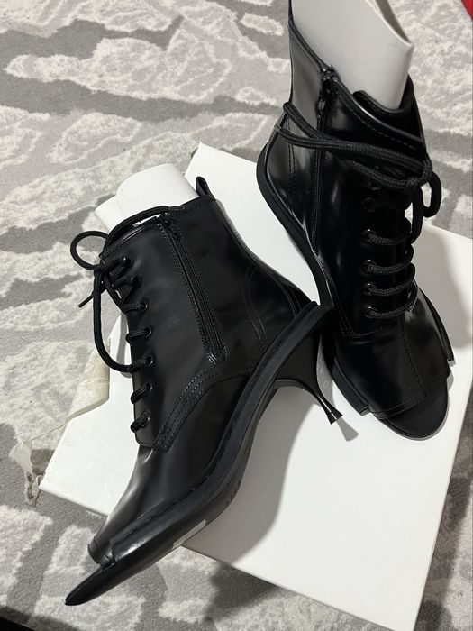 Кожаные ботильоны Maison Margiela