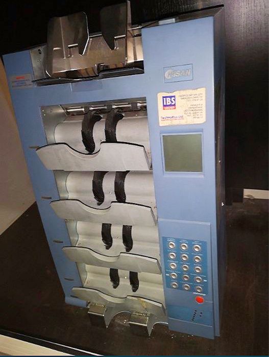 Банковский сортировщик KISAN K-500 PRO, 5 карманов