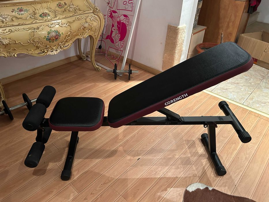 Bancă exerciții Corength Bench 500 Fold, rabatabilă, stare perfectă