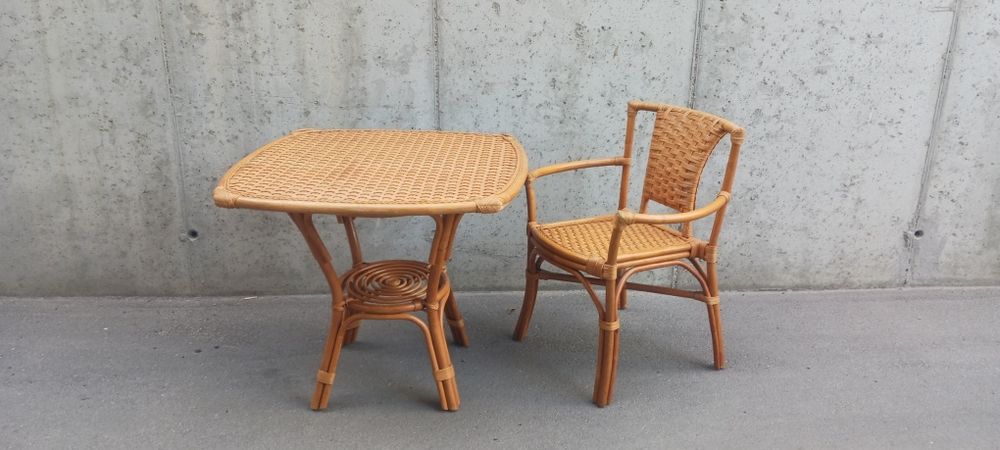 Градински ратанови мебели