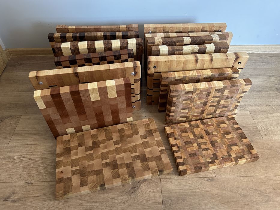 Дъски за рязане и сервиране (End Grain)