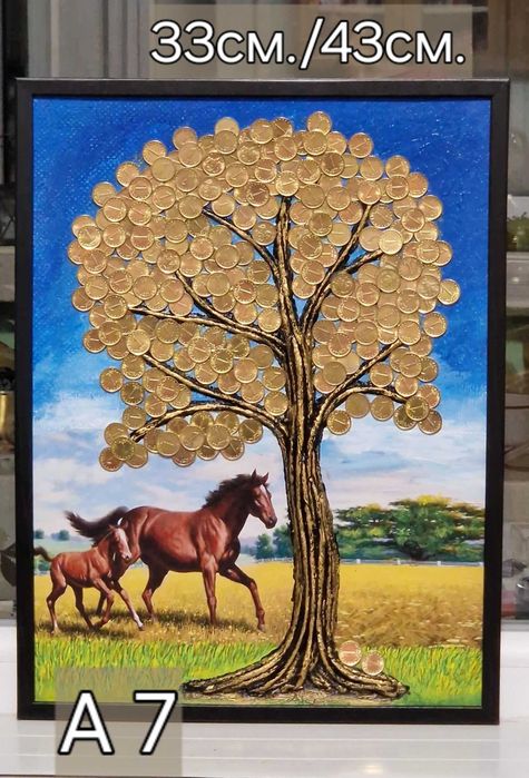 Пано "Дърво на парите и изобилието"