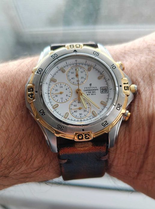 Винтидж Festina 6502, перфектно състояниес две каишки, бартер