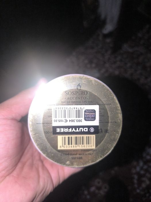 Sospiro Accento De Parfum