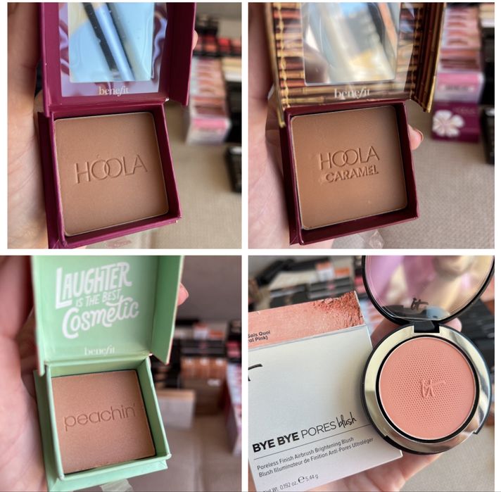 Оригинална козметика за лице Dior, Fenty, Tarte, Milk, Huda