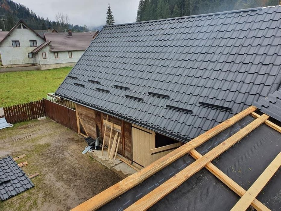 Montam Acoperisuri, Reparatii Acoperisuri, Montaj tabla si tigla