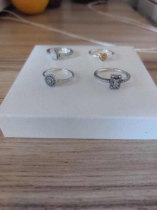 Сребърни пръстени Pandora