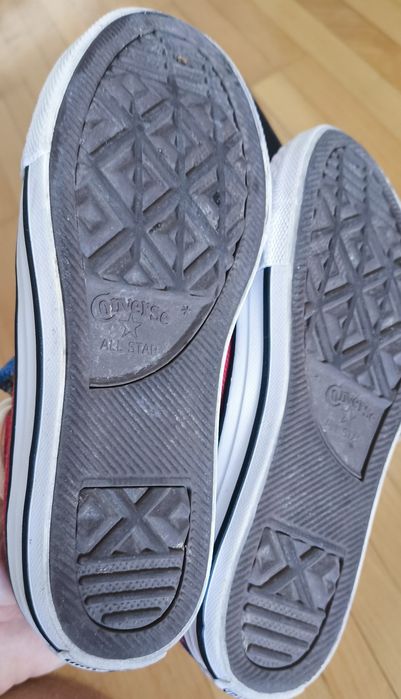 Converse All Star/ Tenisi copii 31 ca noi/rosu+albastru
